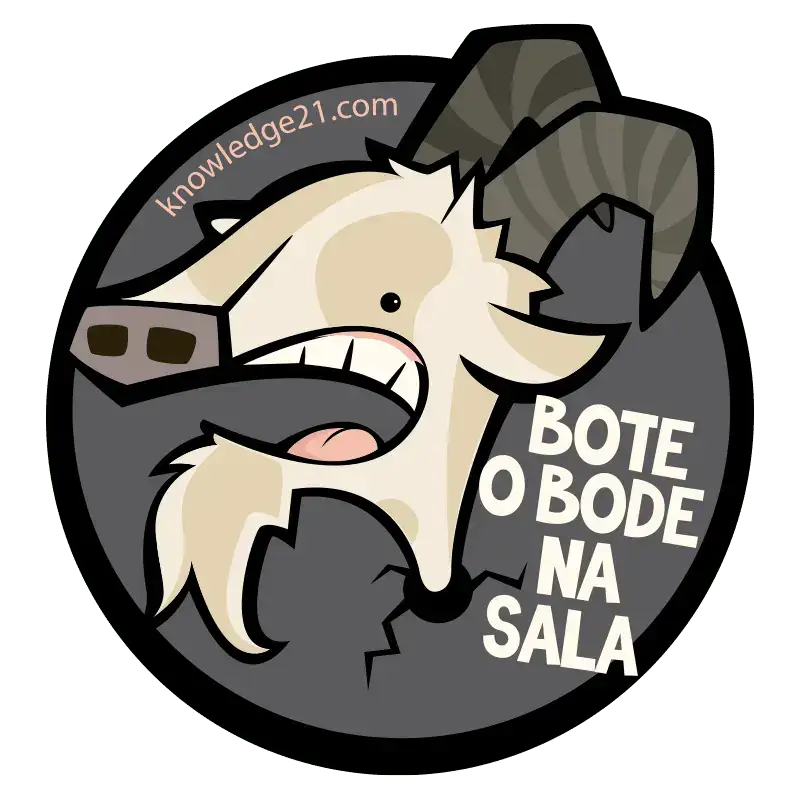 Adesivo K21 - Bote o bode na sala Adesivo K21 - Bode
